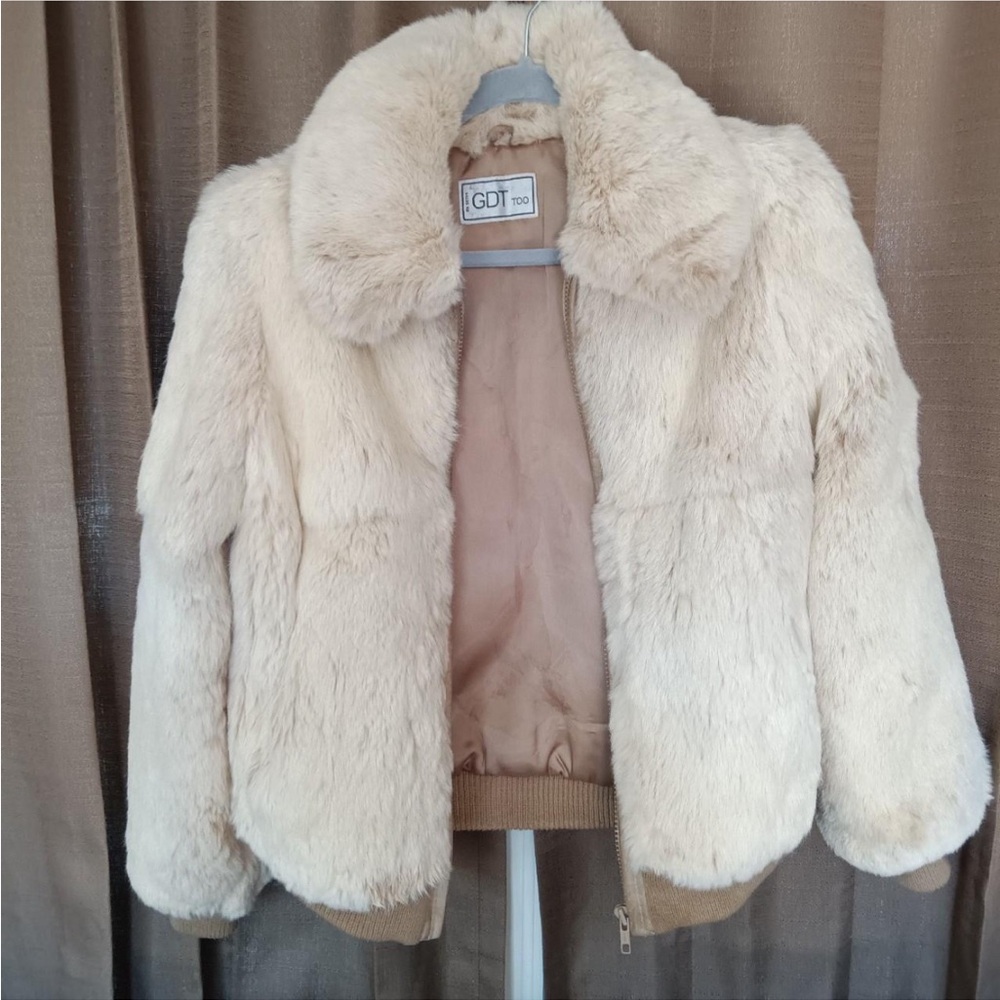 Vintage GDT Too Rabbit Fur Coat